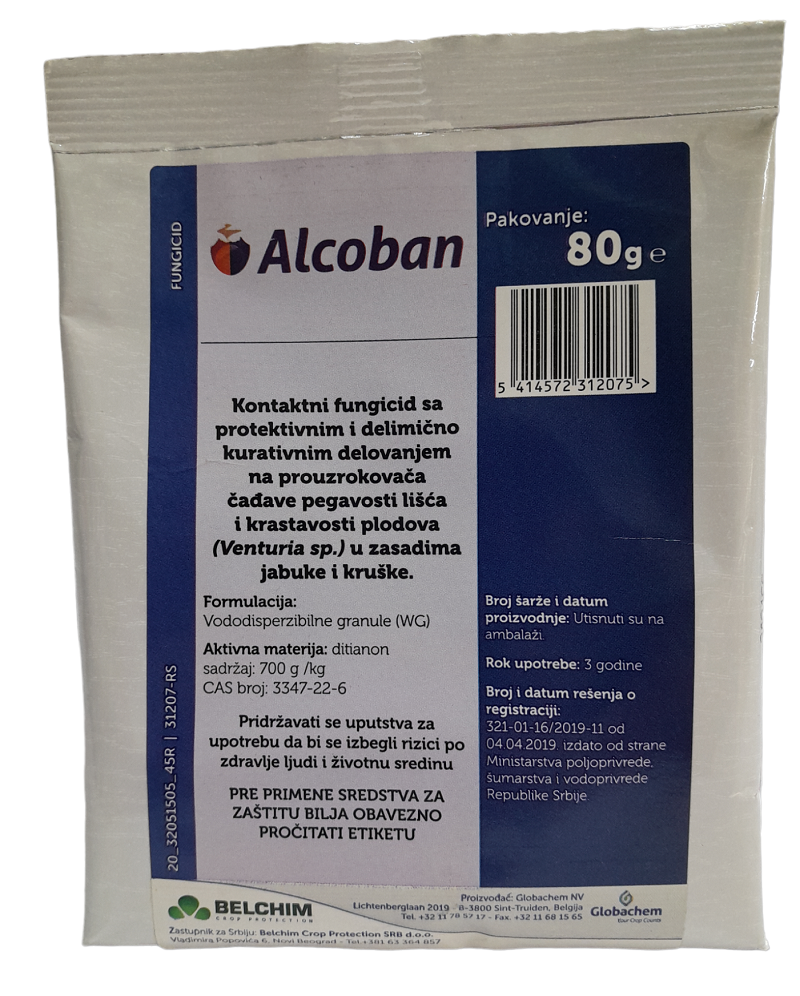poljokomerc alcoban 80g