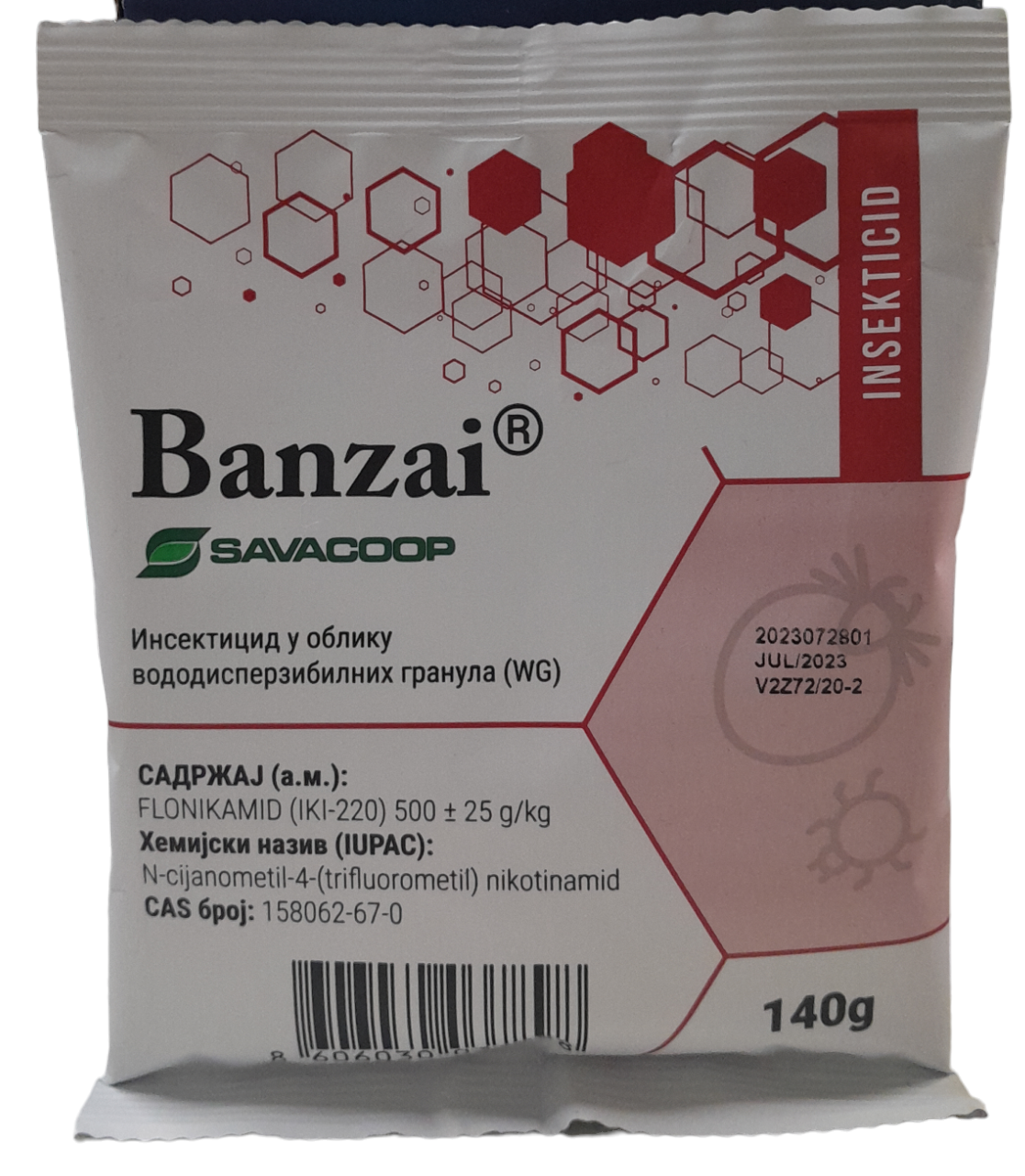 banzai 140g poljokomerc