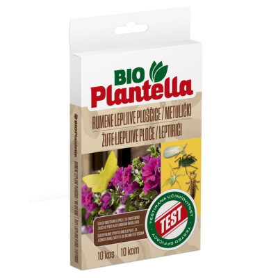 Bio Plantella leptir lepljive ploce za zardinjere i saksije