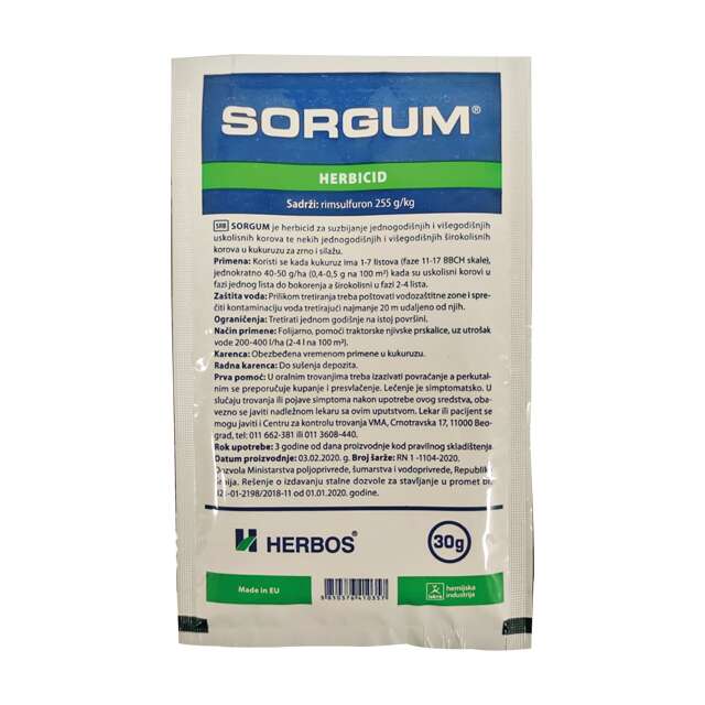 poljokomerc sorgum 30g