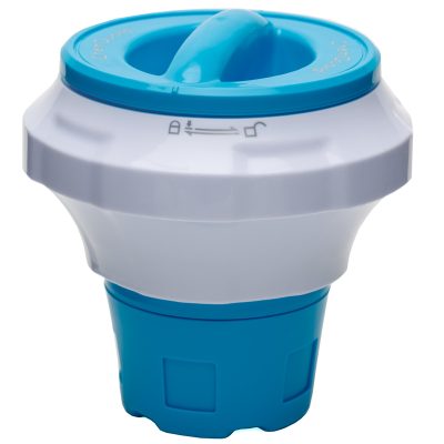 Plutajuci dozator hemikalija za bazene sa zastitnom rukavicom