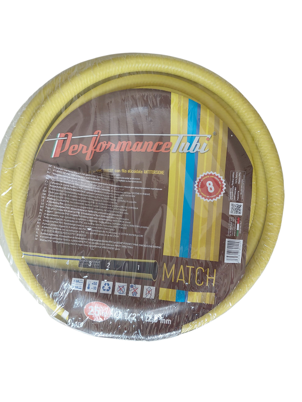 poljokomerc crevo match 1-2 25m