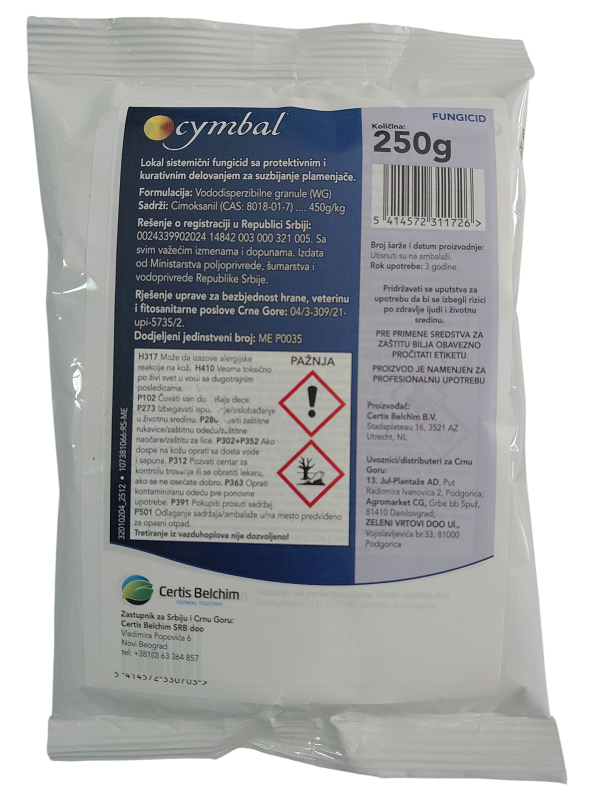 poljokomerc cymbal 250g