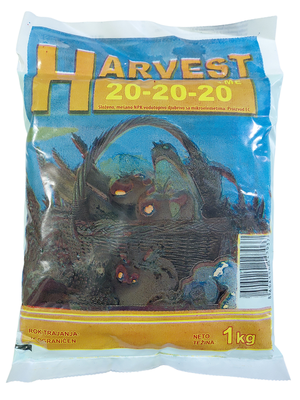 poljokomerc harvest 20-20-20 1kg