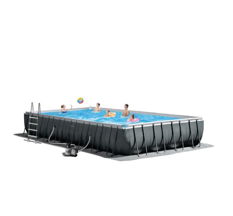 poljokomerc bazen metalni okvir 9,75x4,88x1,32 ultra xtr frame